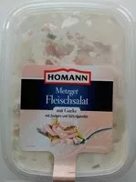 Mängden socker i Metzger Fleischsalat mit Gurke