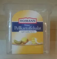 Mängden socker i Pellkartoffelsalat mit Gurke und Ei