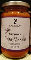 Mängden socker i Tikka Masala, Indische Fertigsauce