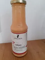 Mängden socker i Grillsauce Cajun Island