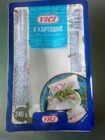 Mängden socker i Vici Herring Fillets In Oil