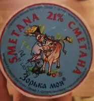 Mängden socker i Smetana 21%