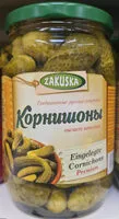 Mängden socker i Cornichons marinés