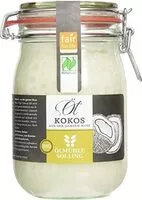 Mängden socker i Kokosöl Aus Der Ganzen Nuss, Nativ, Kokos