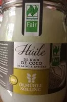 Mängden socker i Huile de coco de la noix entière