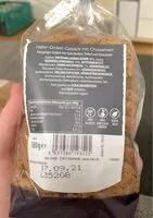 Mängden socker i Hafer Dinkel Gebäck