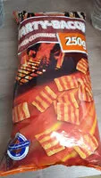Mängden socker i Party Bacon Schinkengeschmack