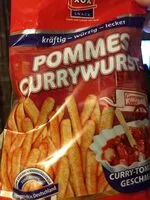 Mängden socker i Pommes Currywurst