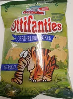 Mängden socker i Ottifanties