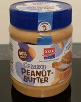 Mängden socker i Creamy peanut-butter