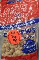 Mängden socker i Noix de Cajou