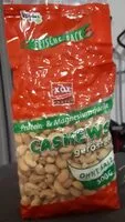 Mängden socker i Cashews