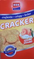 Mängden socker i Cracker sésame
