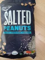 Mängden socker i Snackrite Salted Peanuts