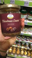 Mängden socker i Haselnuss Dattel Aufstrich