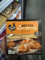 Mängden socker i Blätterteig