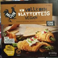 Mängden socker i Vollkornblättetteig rund
