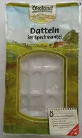 Mängden socker i Datteln im Speckmantel