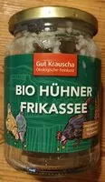 Mängden socker i Bio Hühner Frikassee