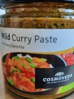 Mängden socker i Mild Curry Paste