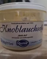 Mängden socker i Knoblauchsoße