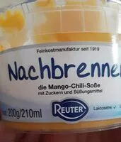 Mängden socker i Nachbrenner