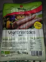 Mängden socker i Vege'orientales