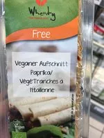 Mängden socker i Veganer Aufschnitt Paprika