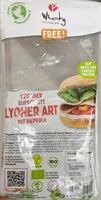 Mängden socker i Veganer Aufschnitt Lyoner Art mit Paprika