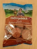 Mängden socker i Hafergebäck mit Rosinen