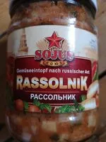 Mängden socker i Rassolnik - Gemüseeintopf nach russ. Art