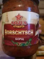 Mängden socker i Borschtsch