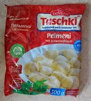 Mängden socker i Teigtaschen mit Schweinefleisch