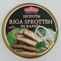 Mängden socker i Riga Sprotten