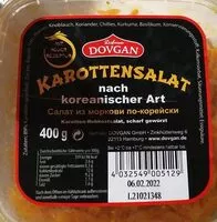 Mängden socker i Karottensalat nach koreanischer Art