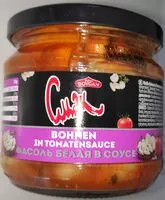 Mängden socker i Weiße Bohnen in Tomatensoße