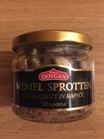 Mängden socker i Memel Sprotten