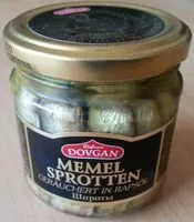 Mängden socker i Memel Sprotten