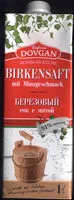 Mängden socker i Birkensaft mit Minzgeschmack