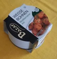 Mängden socker i Weisse Bohnen Mediterraner Art