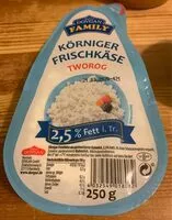 Mängden socker i Körniger Frischkäse