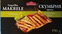 Mängden socker i Gegrillte Makrele