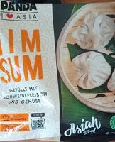 Mängden socker i dim sum gefüllt mit schweinefleisch und gemüse