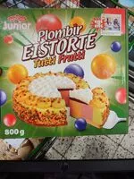 Mängden socker i Plombir Eistorte Tutti Frutti
