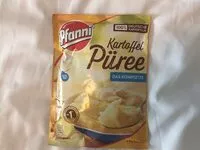 Mängden socker i Kartoffel puré