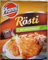 Mängden socker i Roesti