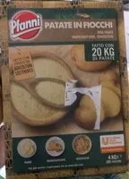 Mängden socker i Patate in fiocchi