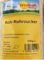 Mängden socker i Roh-Rohrzucker