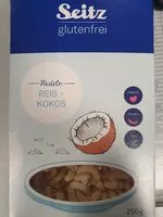 Mängden socker i Nudeln reis + kokos