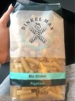 Mängden socker i Bio dinkel rigatoni
